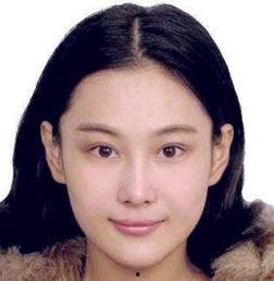 明星身份证件照